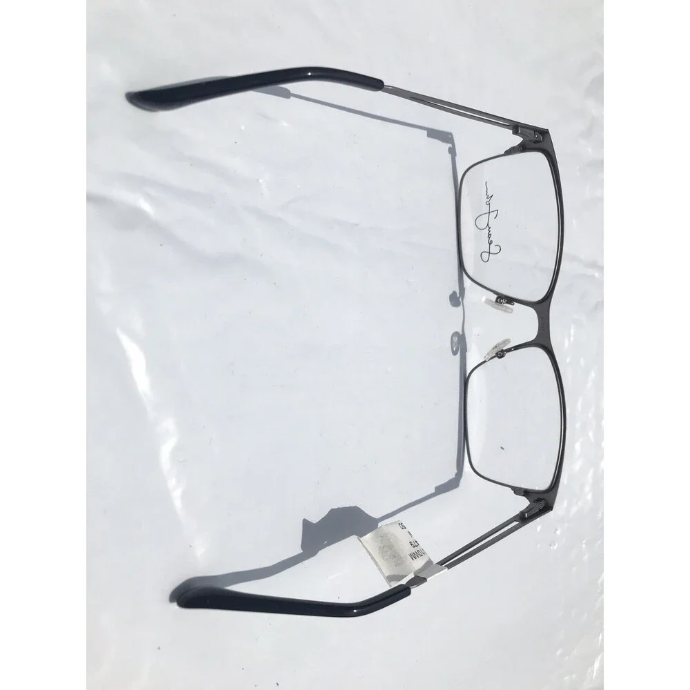 SEAN JOHN SJ5010 WM Gunmetal Square Full Rim Eyeglass Frames (NWT) 57-17-150